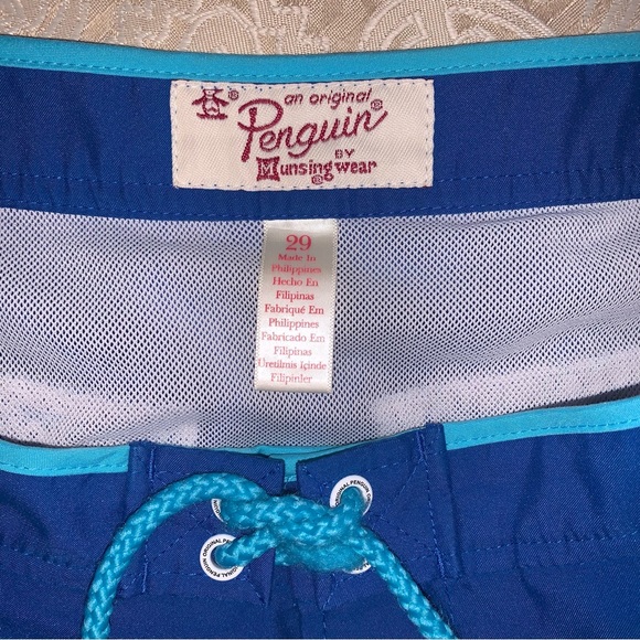 Men’s Size 29 Penguin Swim Trunks - Picture 2 of 3
